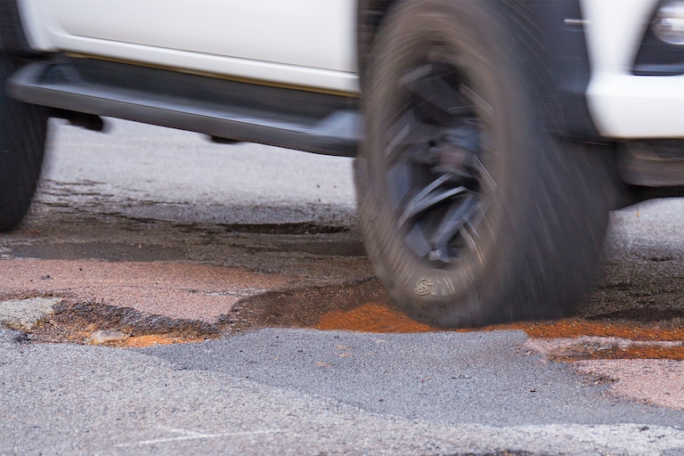 When Potholes Cause Accidents