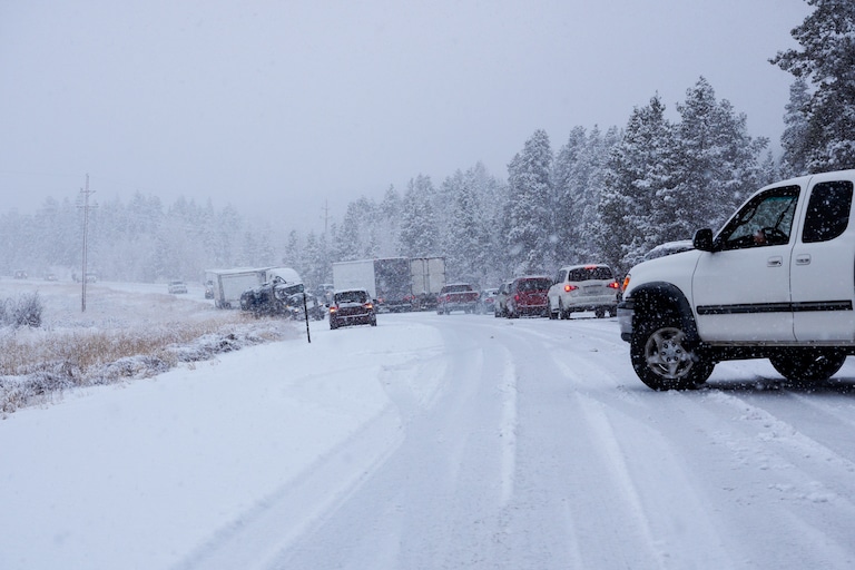 50 Cars Involved in Holiday Pileup