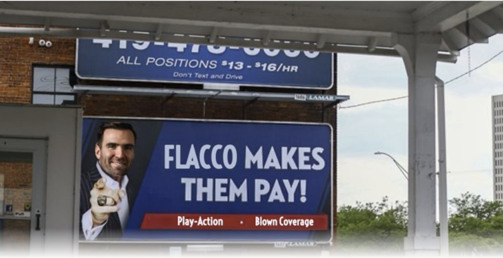 Flacco makes them pay